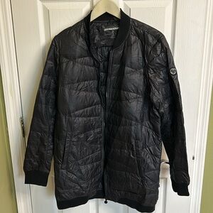 Bernardo Women's black lightweight  Down Jacket size Large